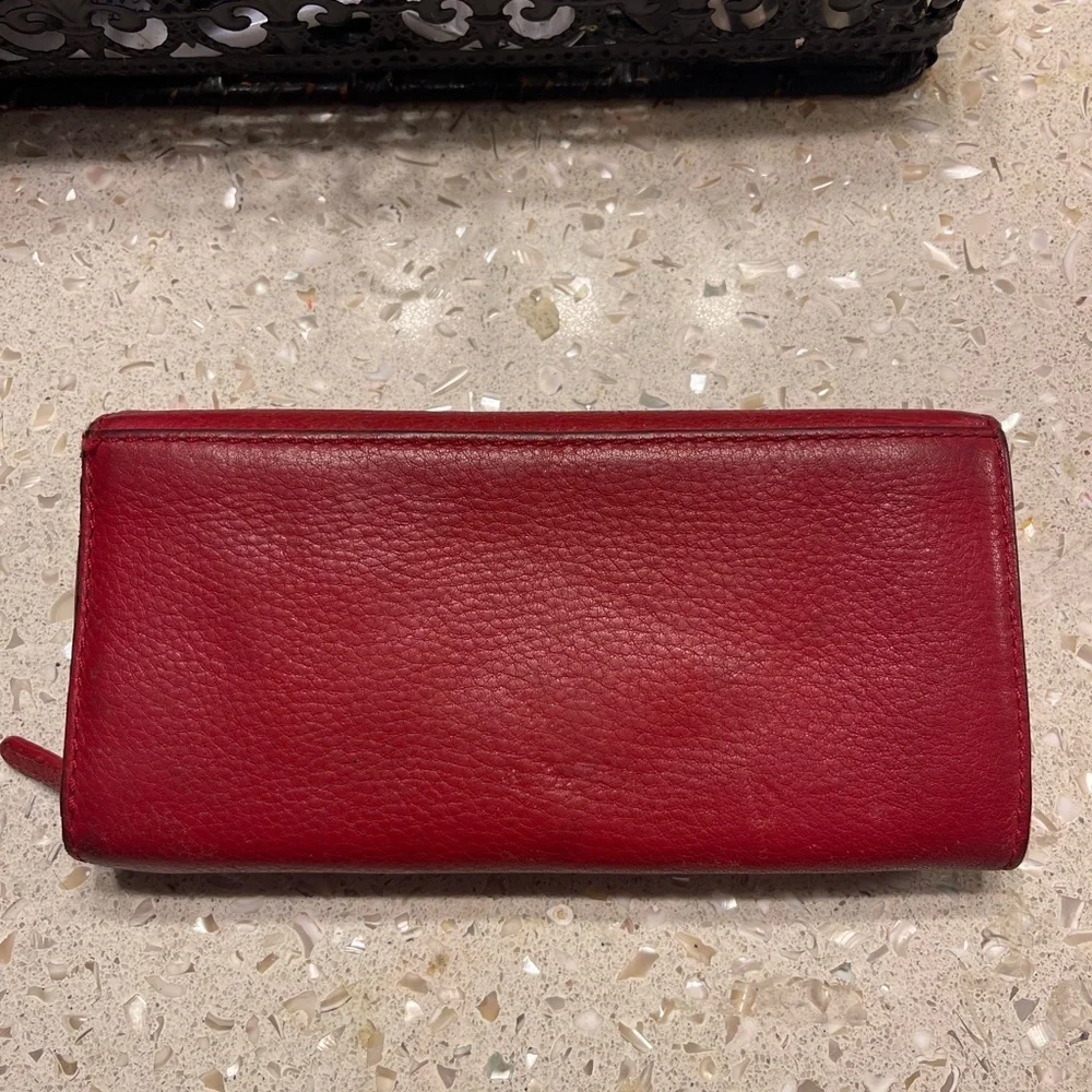 Michael Kors Cherry Red Wallet